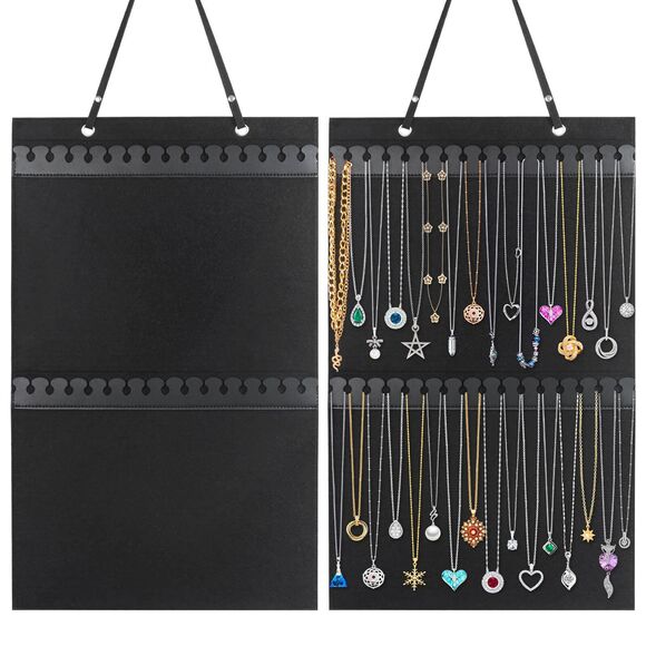 Source Unknown Jewelry - Hanging Necklace Holder - Black Jewelry Organizer, NWT